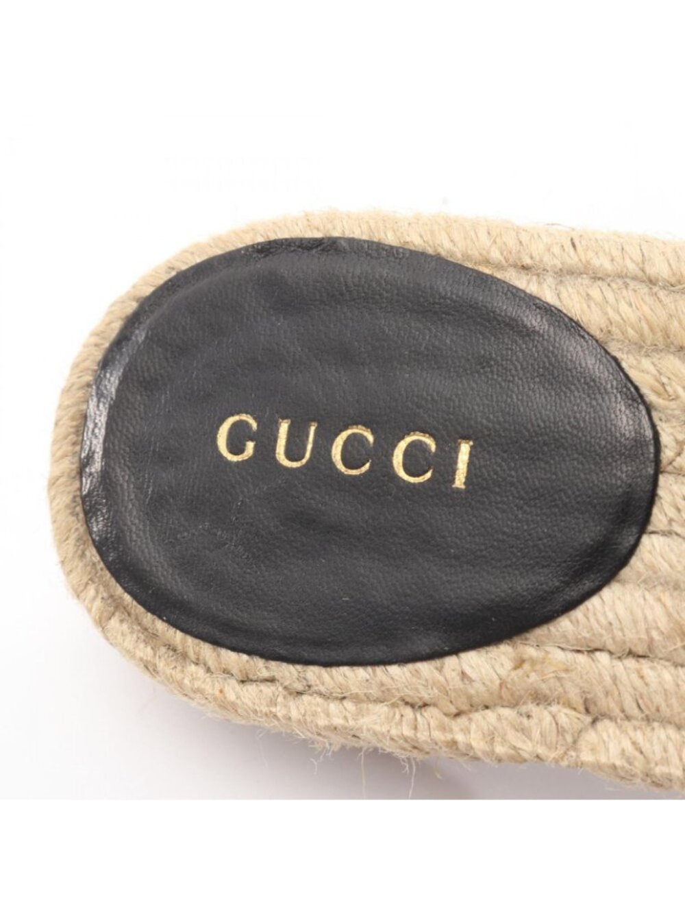 Gucci Sandals GG Marmont Espadrille Leather - Picture 5 of 13